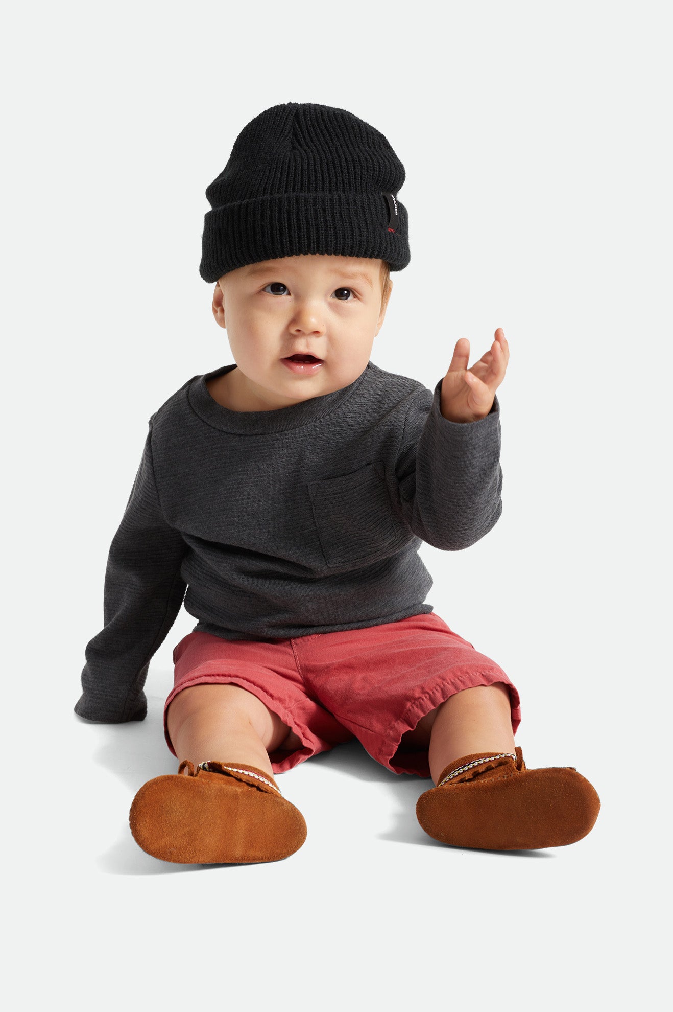 Brixton Baby Heist Muts Heren Zwart | 029513SYE