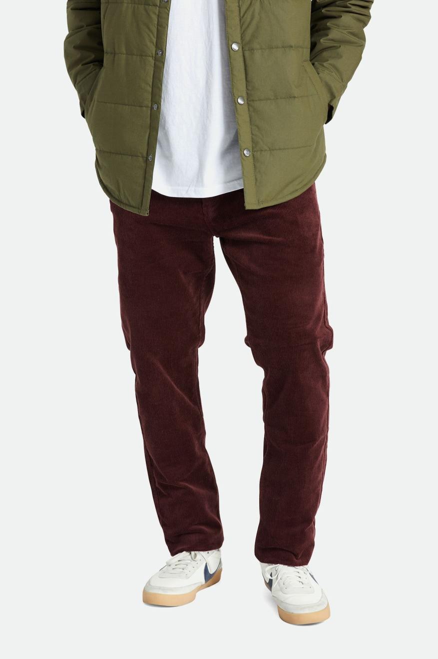 Brixton Choice Chino Regular Broek Heren Rood | 482753FYC