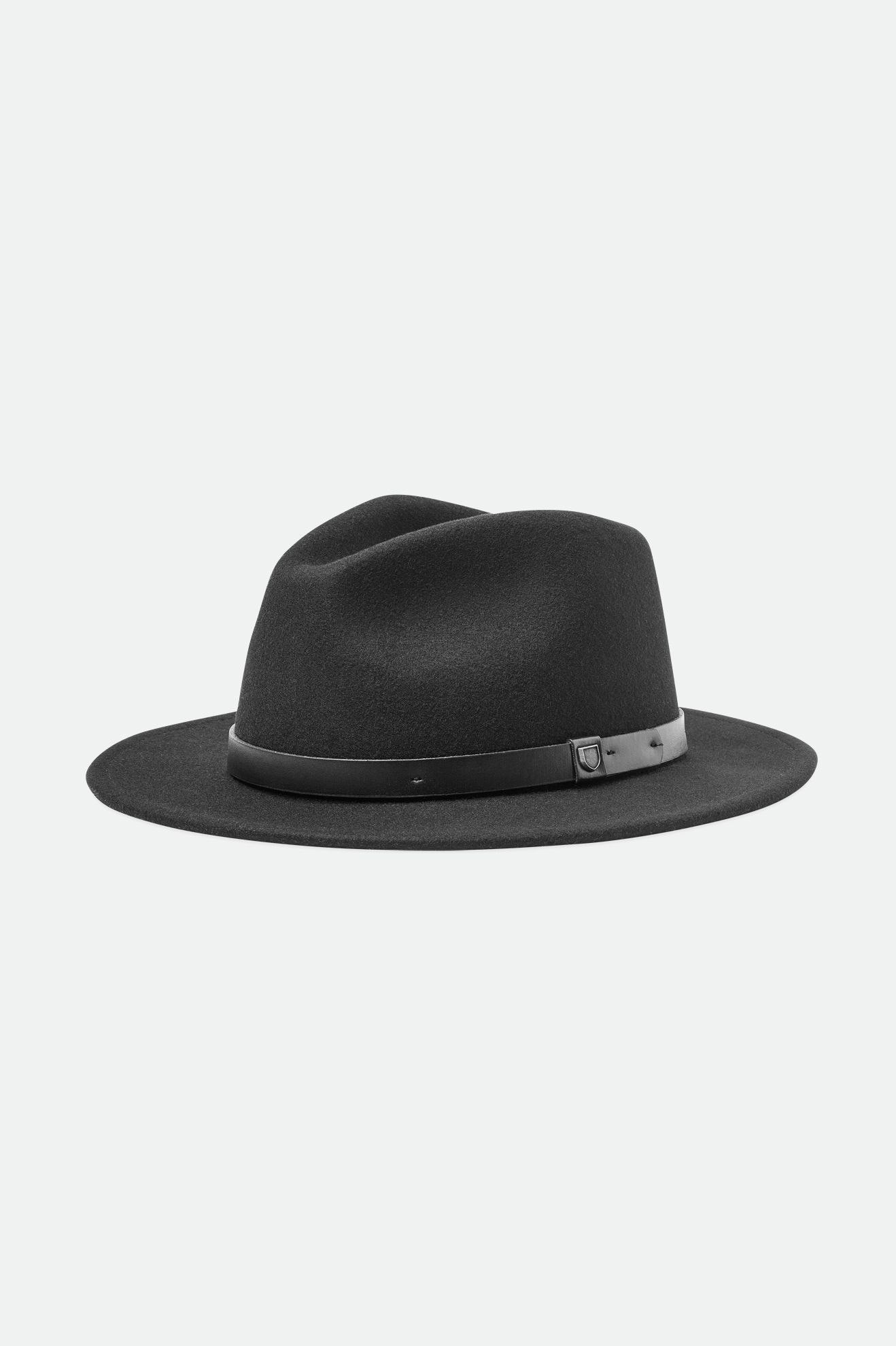 Brixton Messer Fedora Fedoras Dames Zwart | 527431AWO