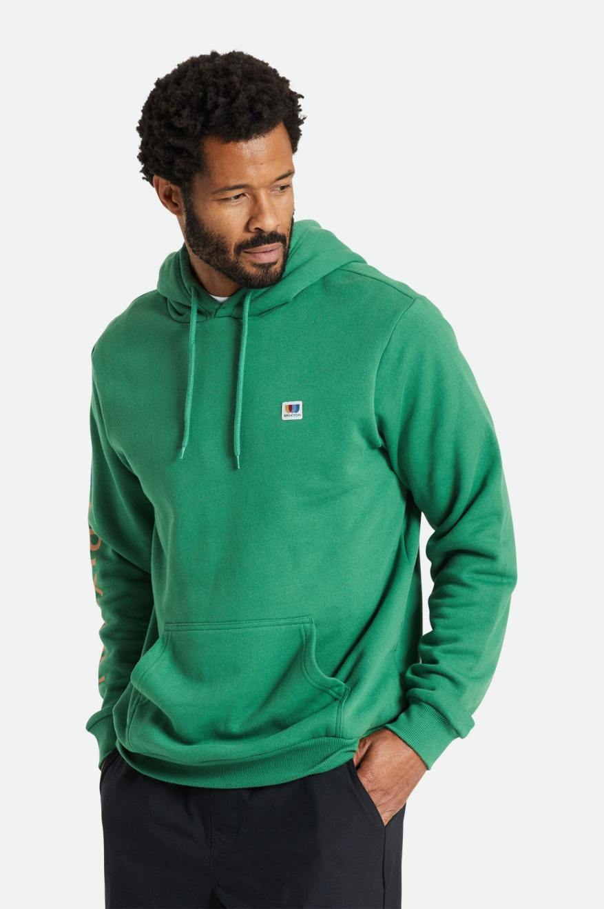 Brixton Alton Hoodie Heren Groen | 790351XEZ