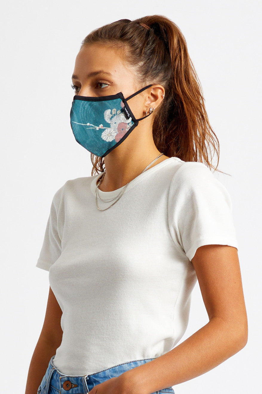 Brixton Antimicrobial 4-Way Stretch Masker Unisex Groen | 062791ZIK