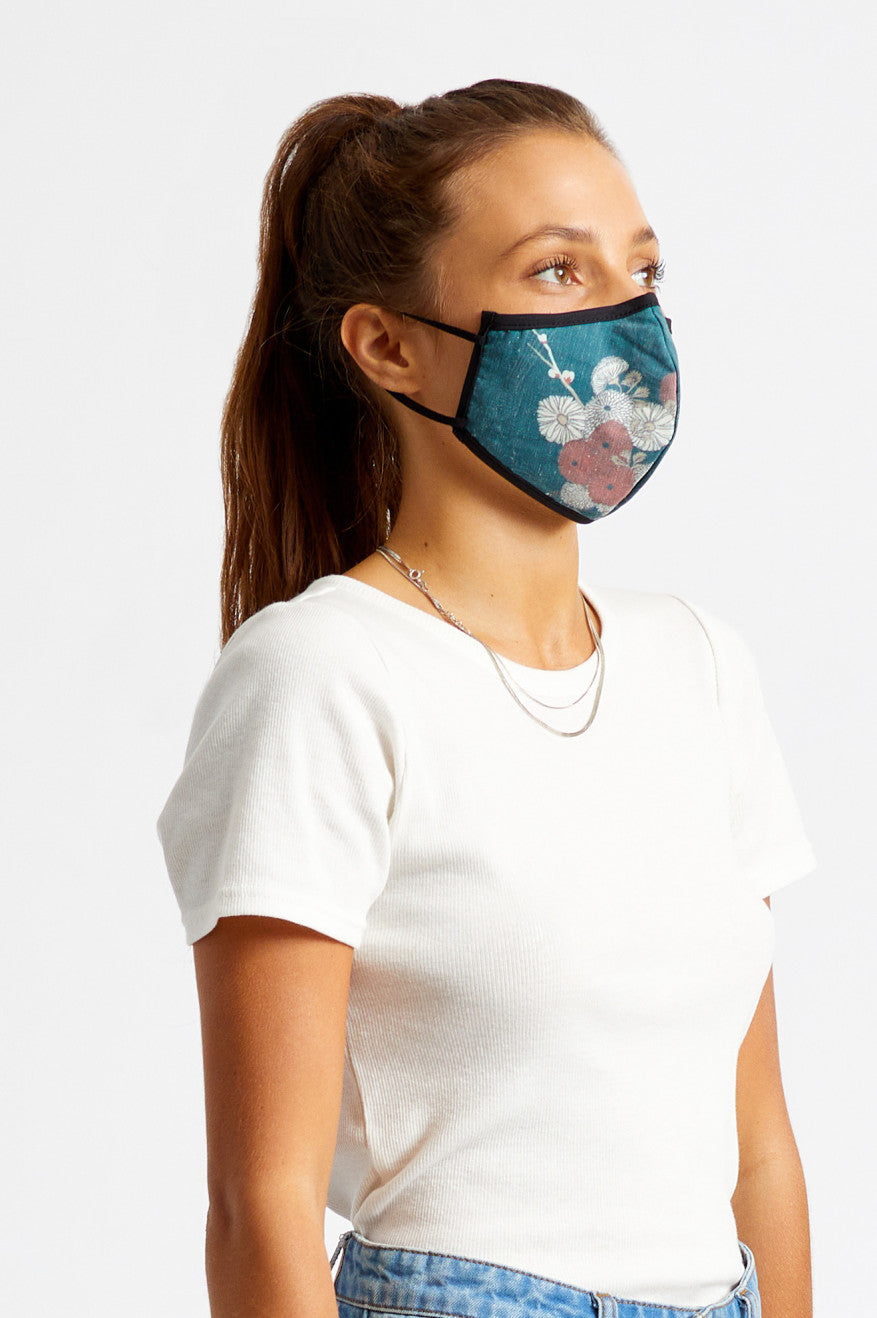 Brixton Antimicrobial 4-Way Stretch Masker Unisex Groen | 062791ZIK