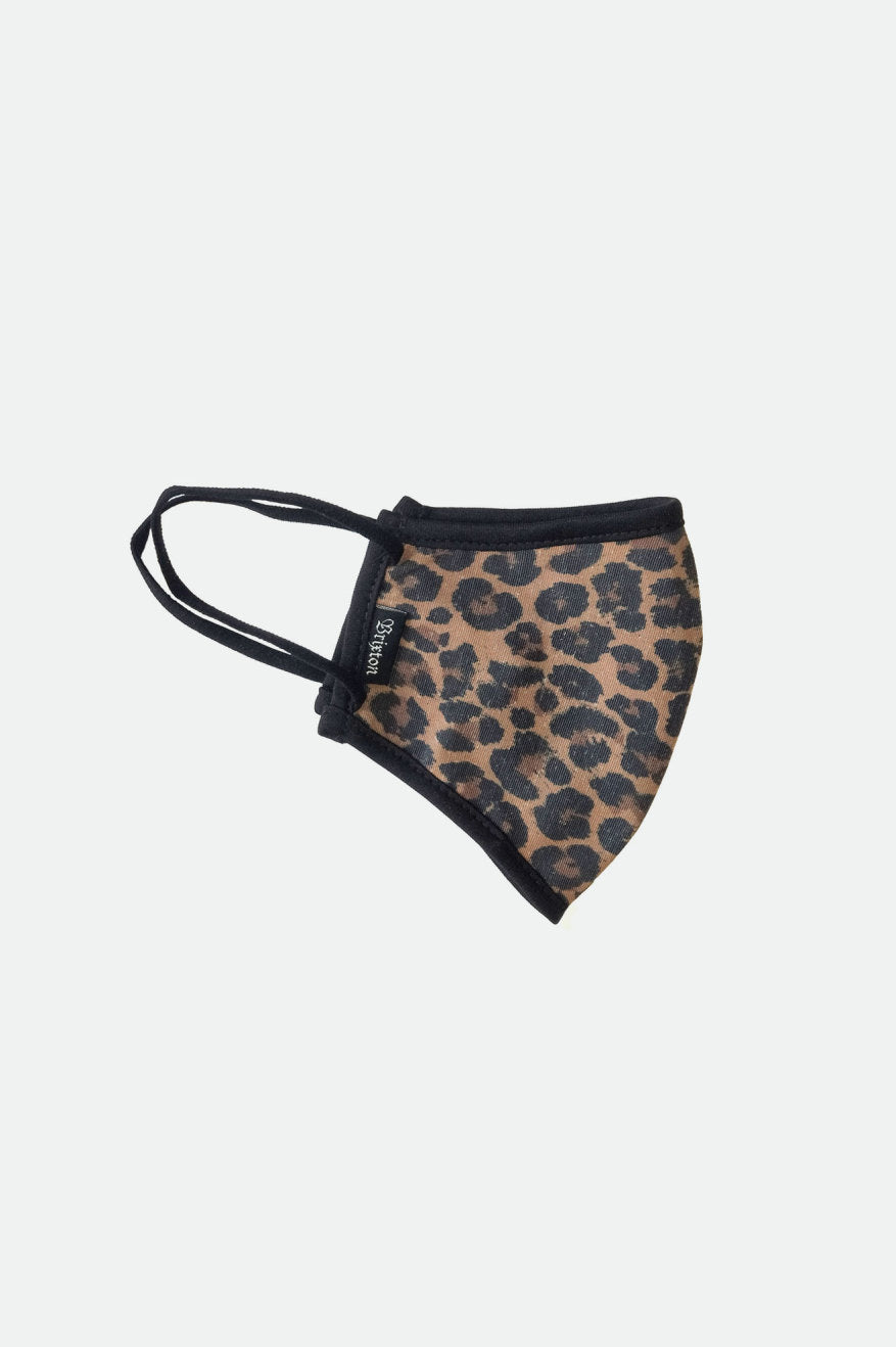 Brixton Antimicrobial 4-Way Stretch Masker Unisex Leopard | 276485FQL