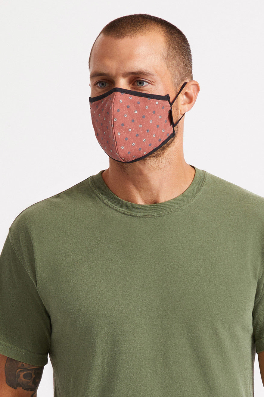 Brixton Antimicrobial 4-Way Stretch Masker Unisex Roze | 296745XLY