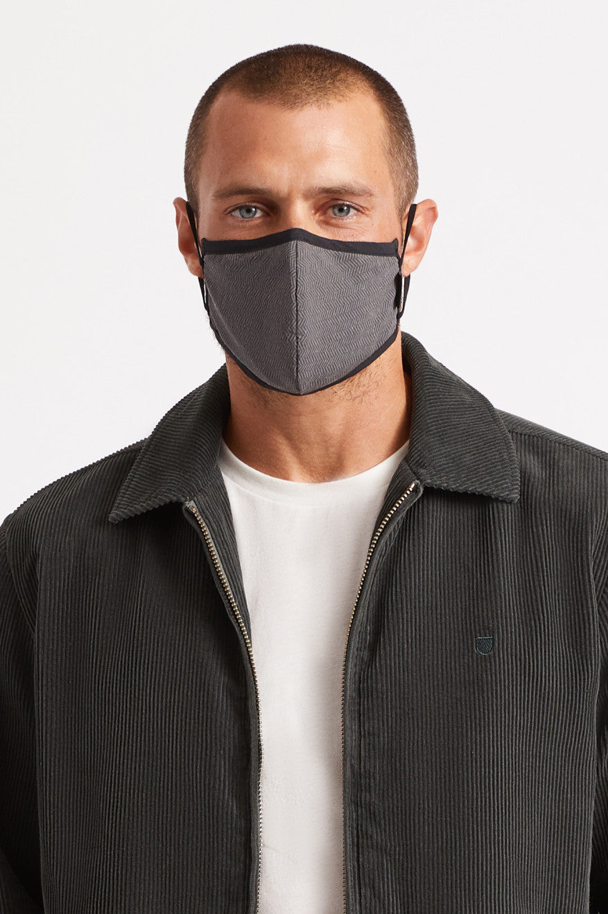 Brixton Antimicrobial 4-Way Stretch Masker Unisex Zwart | 823560QHI