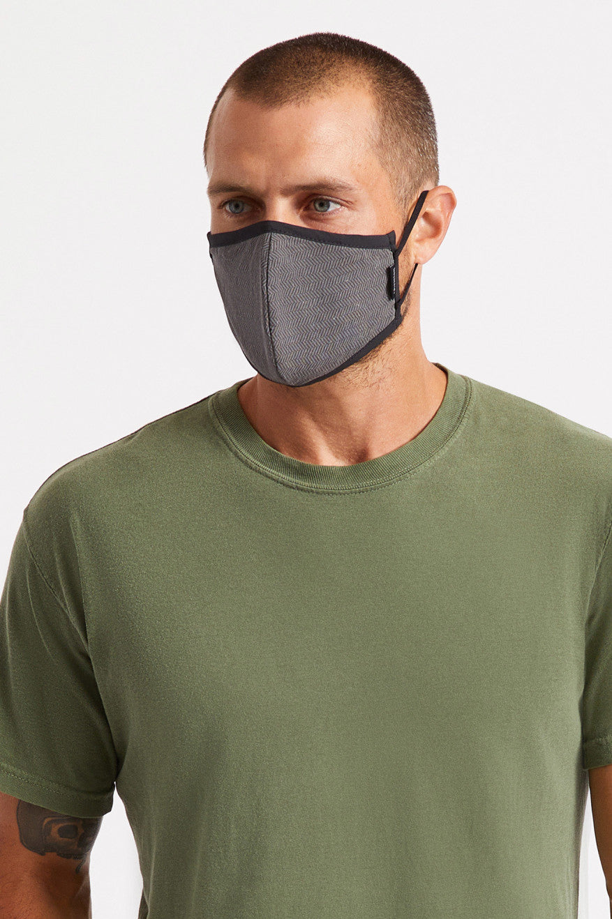 Brixton Antimicrobial 4-Way Stretch Masker Unisex Zwart | 823560QHI