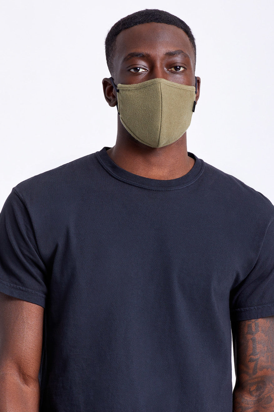 Brixton Arctic Fleece Masker Unisex Olijfgroen | 320869GKZ