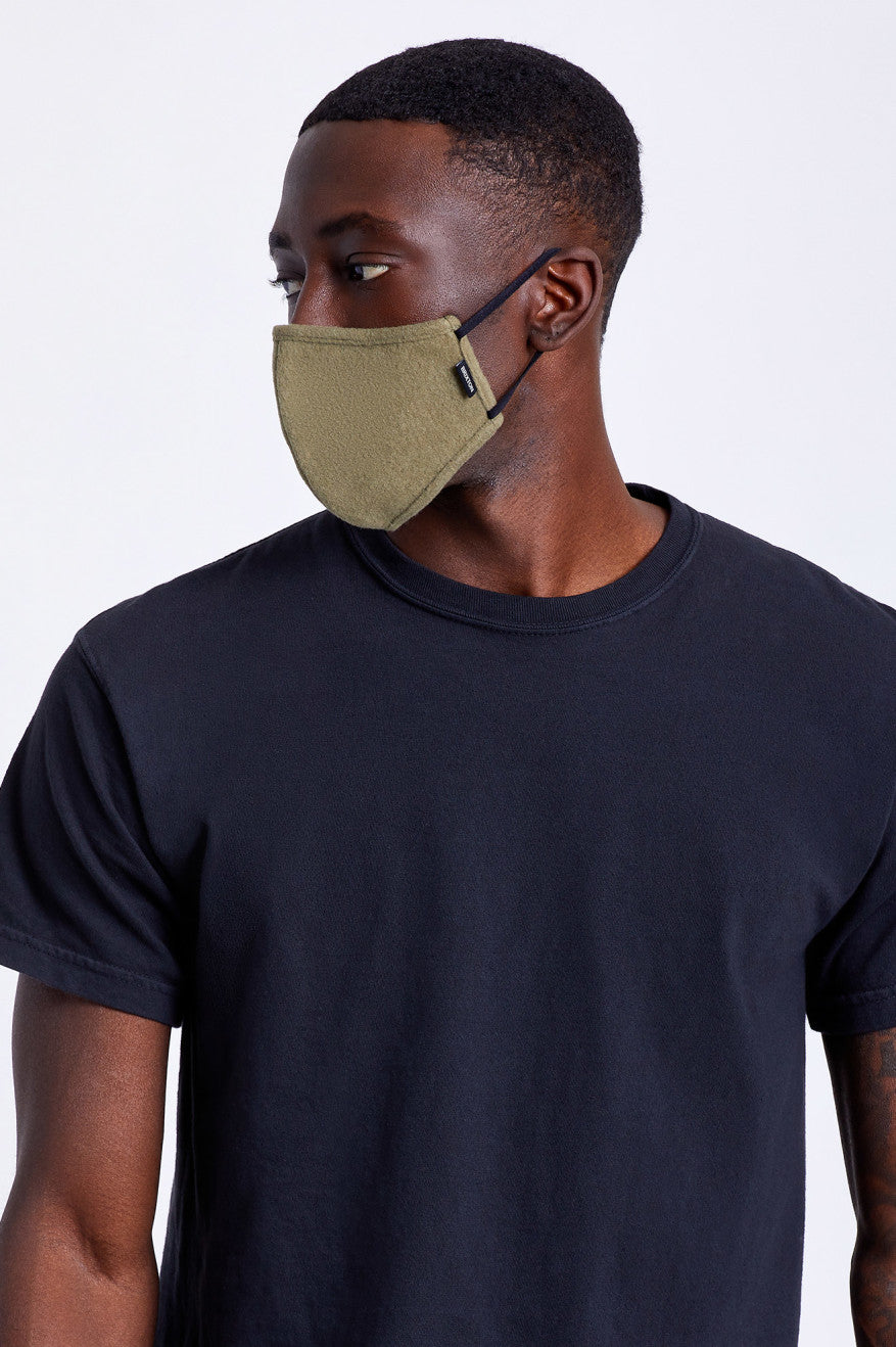 Brixton Arctic Fleece Masker Unisex Olijfgroen | 320869GKZ