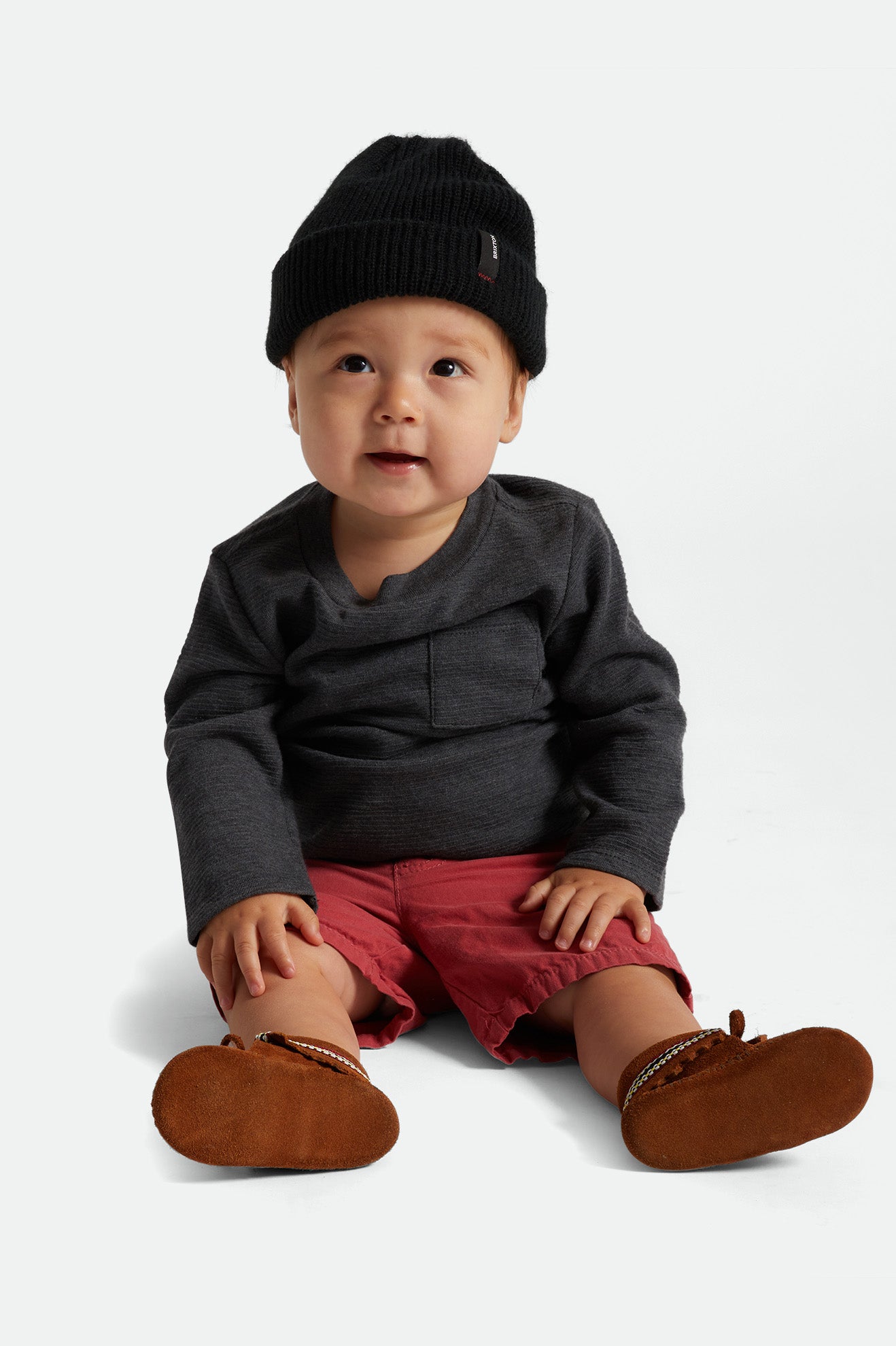 Brixton Baby Heist Muts Heren Zwart | 029513SYE