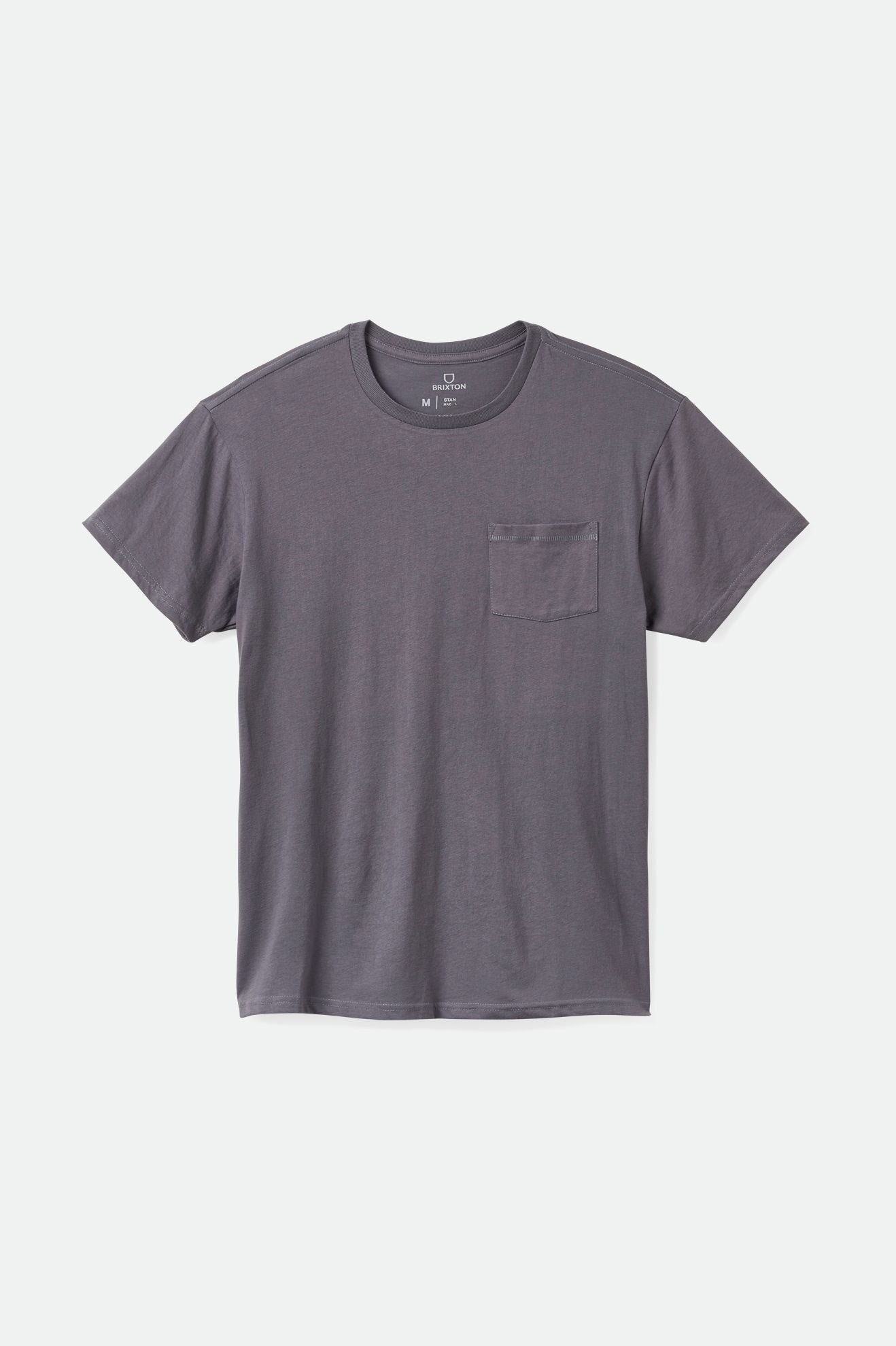 Brixton Basic S/S Pocket Topjes Heren Blauw | 943152MBS