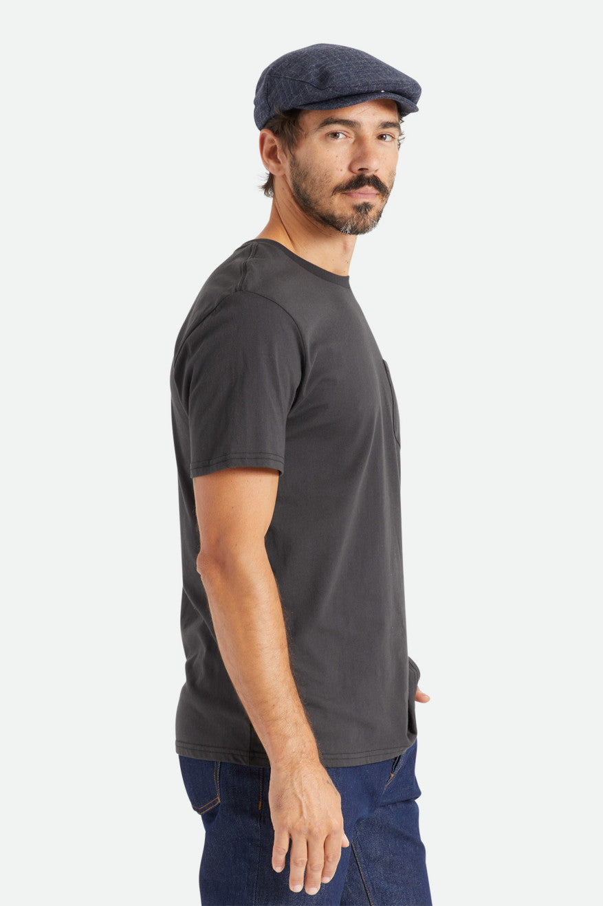 Brixton Basic S/S Pocket Topjes Heren Zwart | 853297MTY