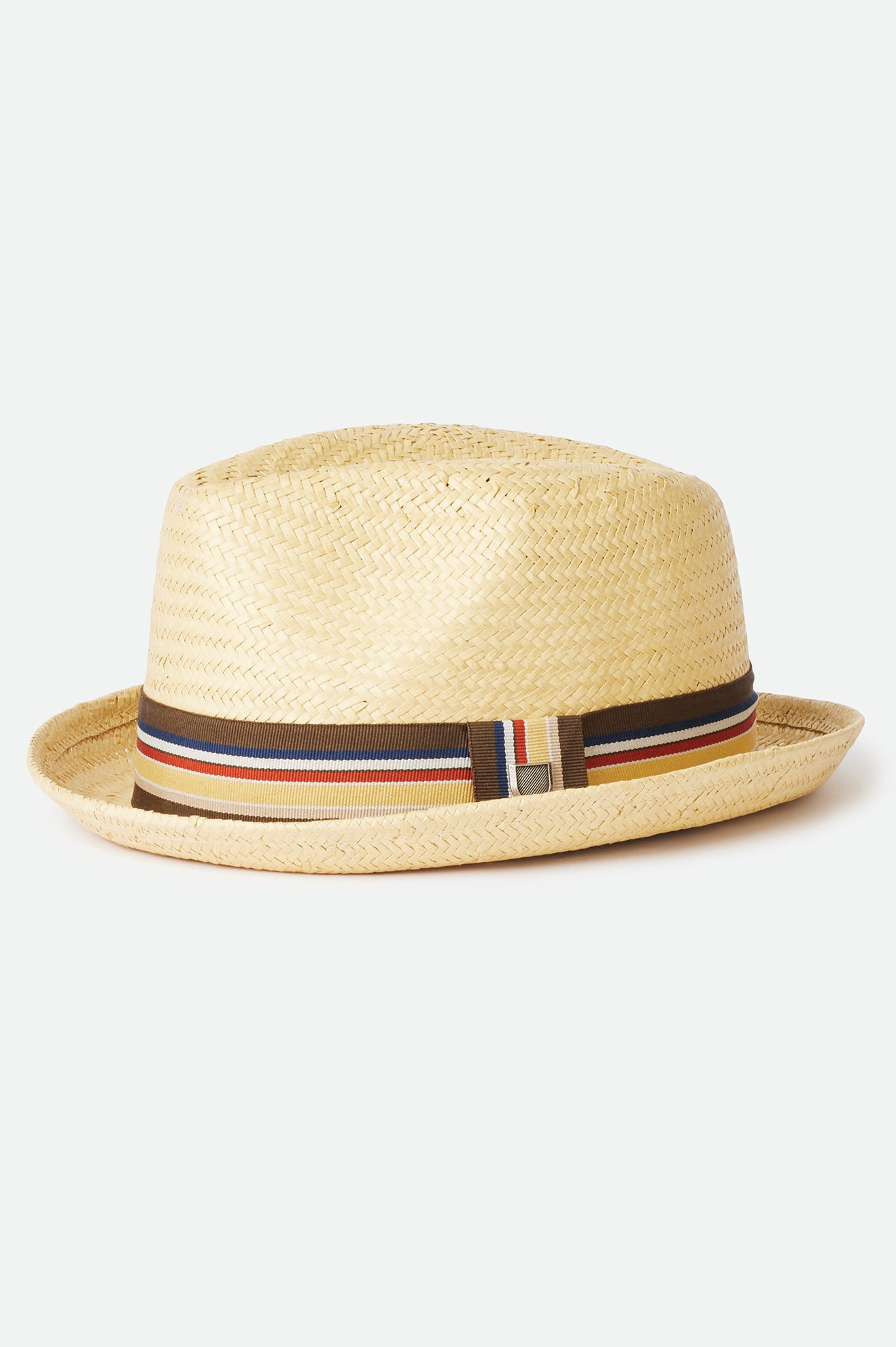 Brixton Castor Straw Fedora Fedoras Dames Bruin | 048396KSY