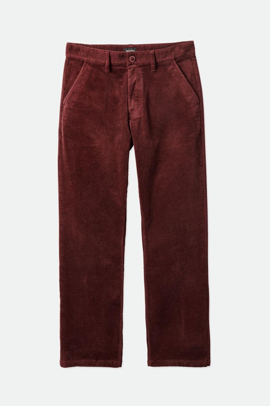 Brixton Choice Chino Regular Broek Heren Rood | 482753FYC