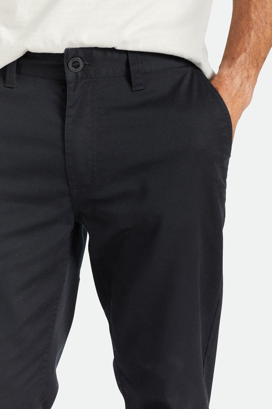 Brixton Choice Chino Regular Broek Heren Zwart | 745832OCM