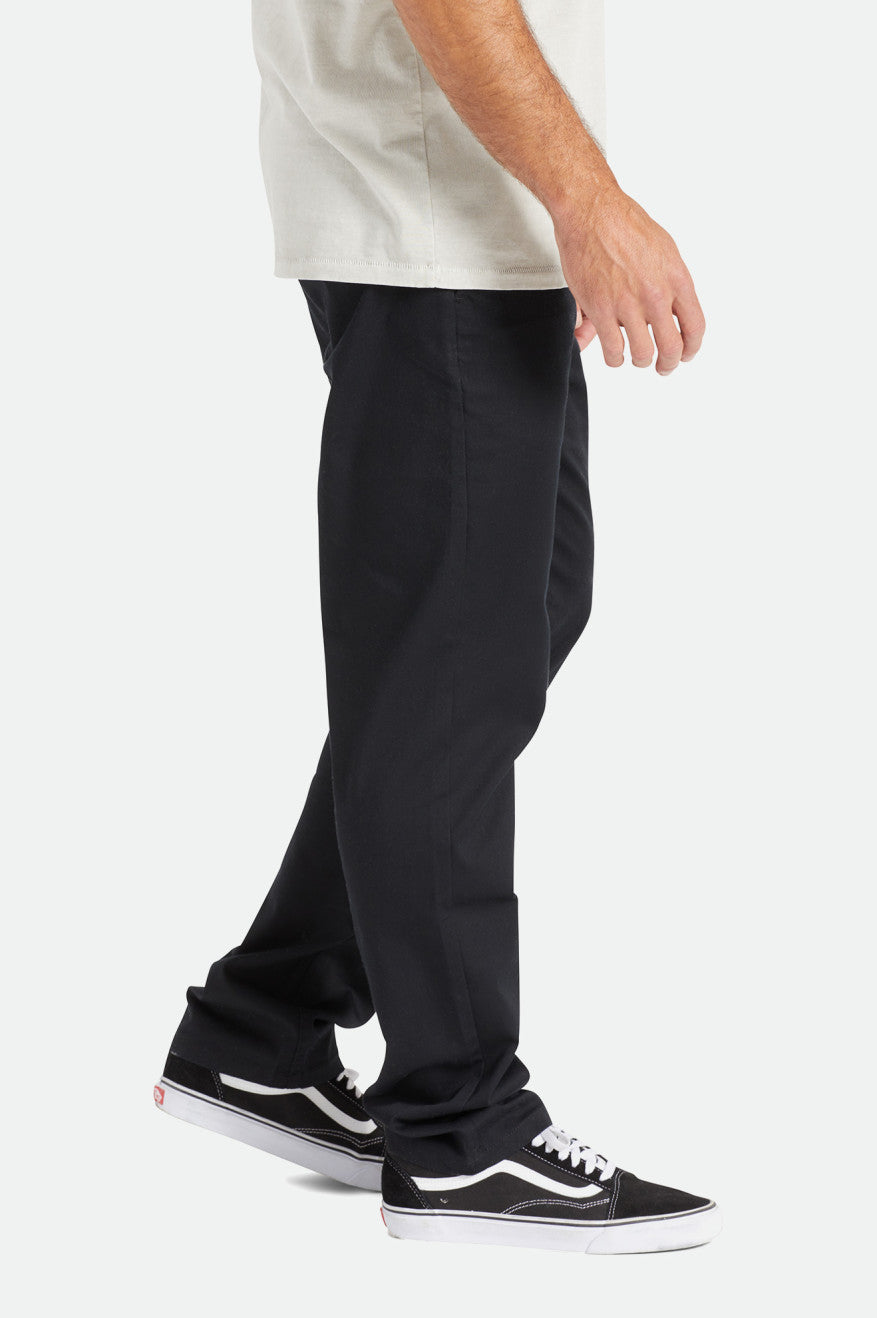 Brixton Choice Chino Regular Broek Heren Zwart | 745832OCM