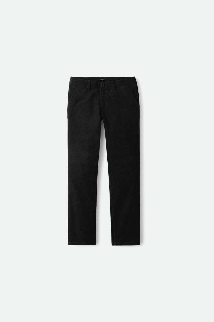 Brixton Choice Chino Regular Broek Heren Zwart | 745832OCM