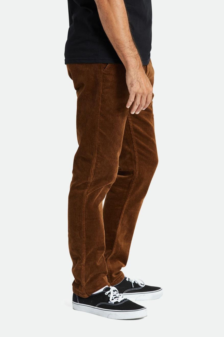 Brixton Choice Chino Regular Broek Heren Bruin | 956307SVK