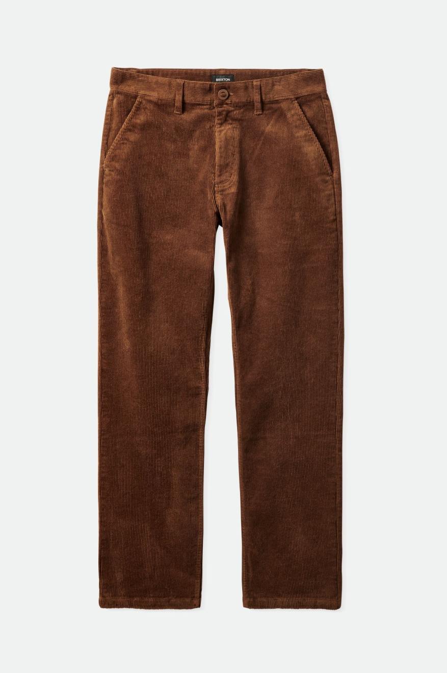 Brixton Choice Chino Regular Broek Heren Bruin | 956307SVK