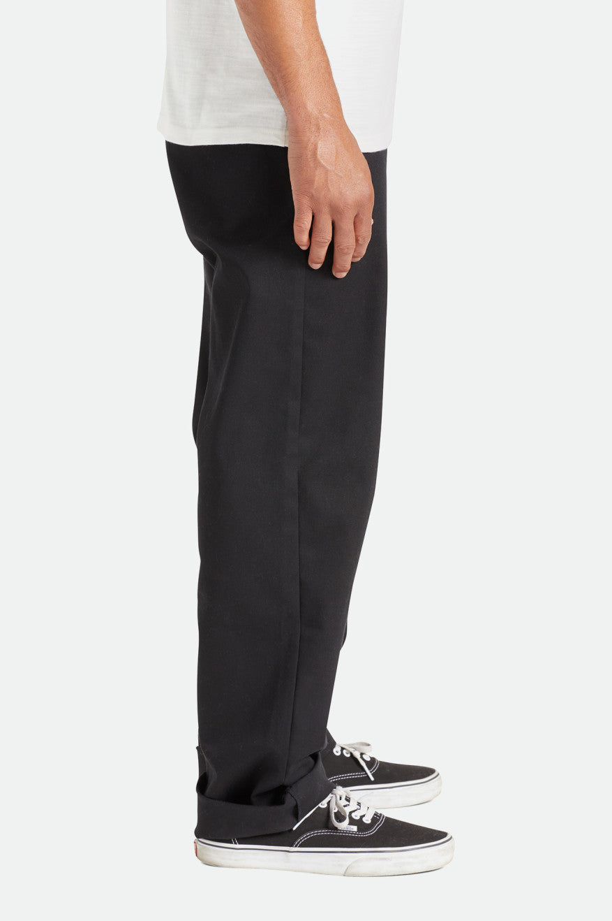 Brixton Choice Chino Relaxed Broek Heren Zwart | 948506FHX