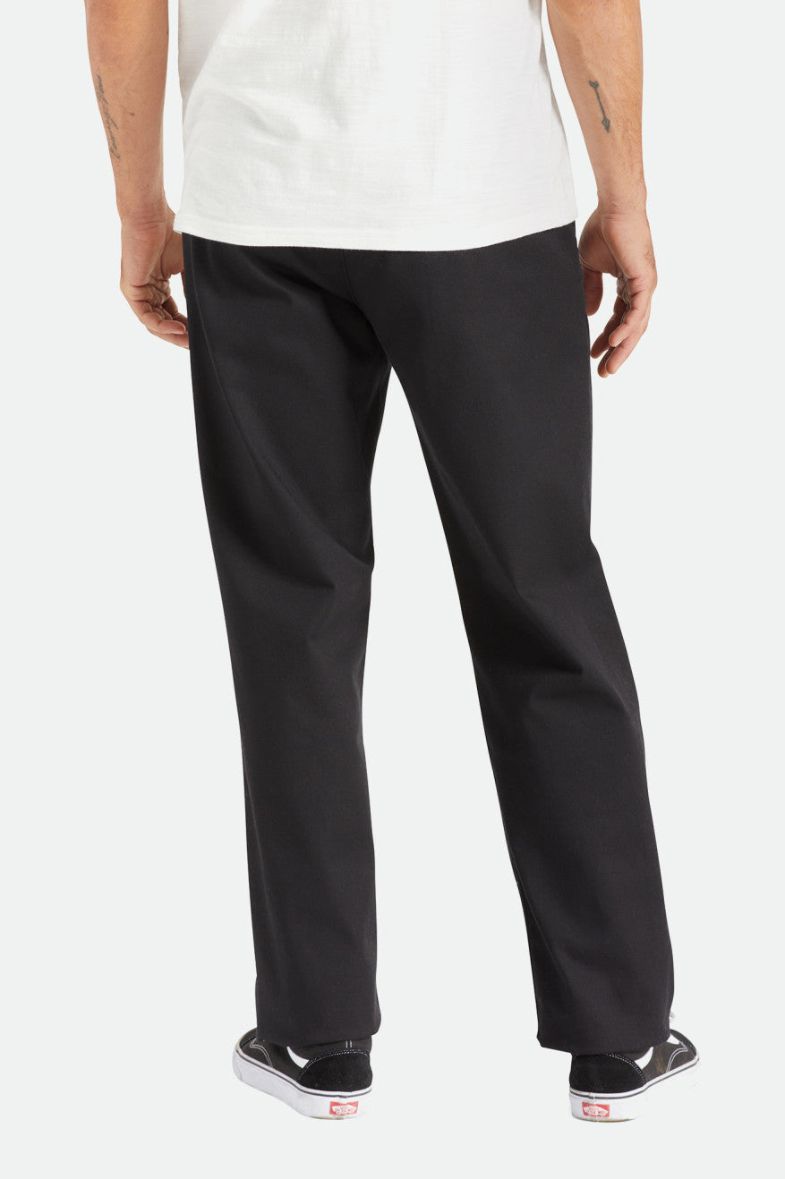 Brixton Choice Chino Relaxed Broek Heren Zwart | 948506FHX