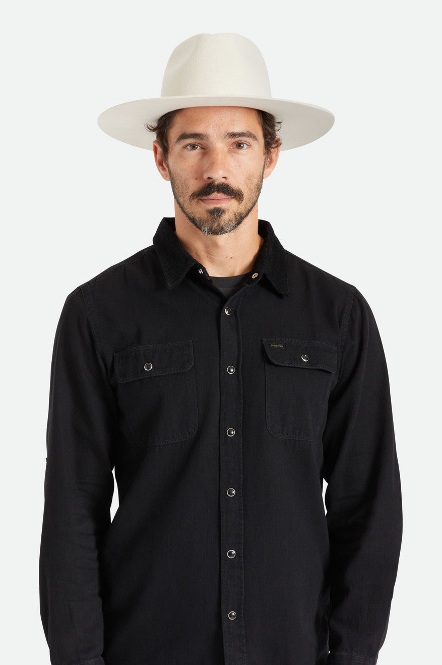 Brixton Cohen Cowboy Hoeden Dames Wit | 678312DWJ