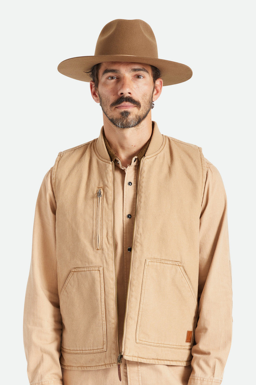 Brixton Cohen Cowboy Hoeden Heren Beige | 432501UDK