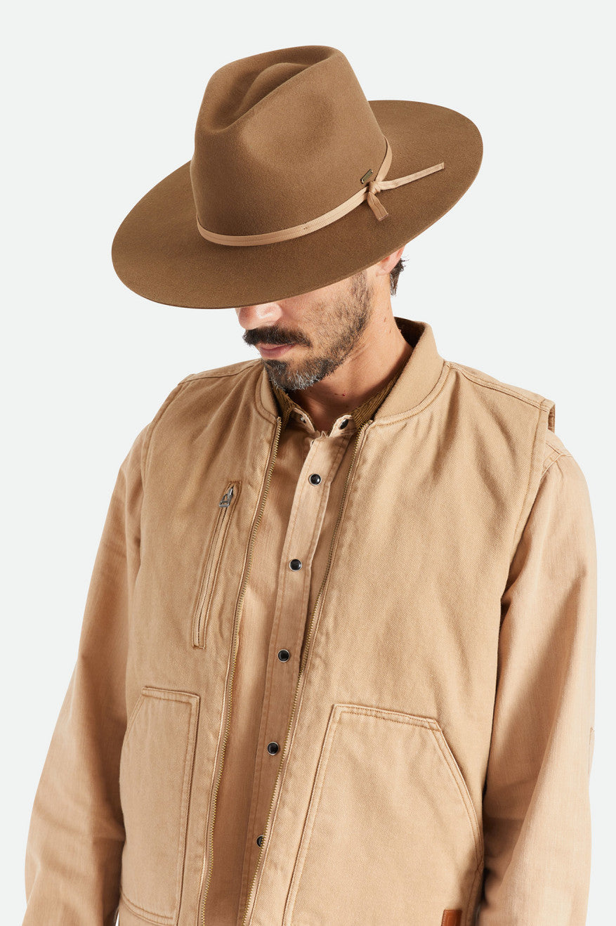 Brixton Cohen Cowboy Hoeden Heren Beige | 432501UDK