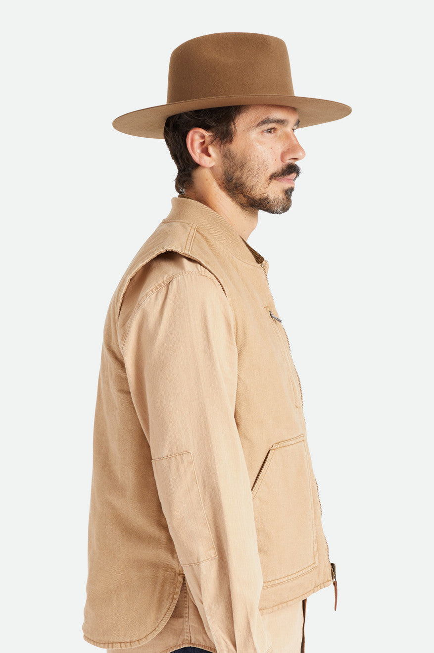 Brixton Cohen Cowboy Hoeden Heren Beige | 432501UDK