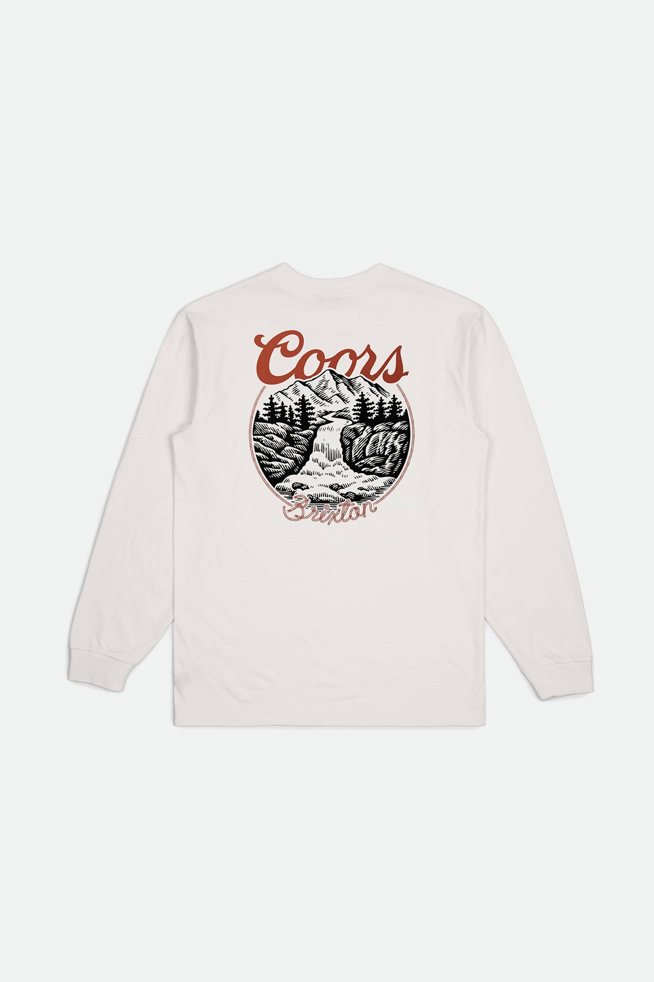 Brixton Coors Rocky L/S Standard Topjes Heren Wit | 406183QDU