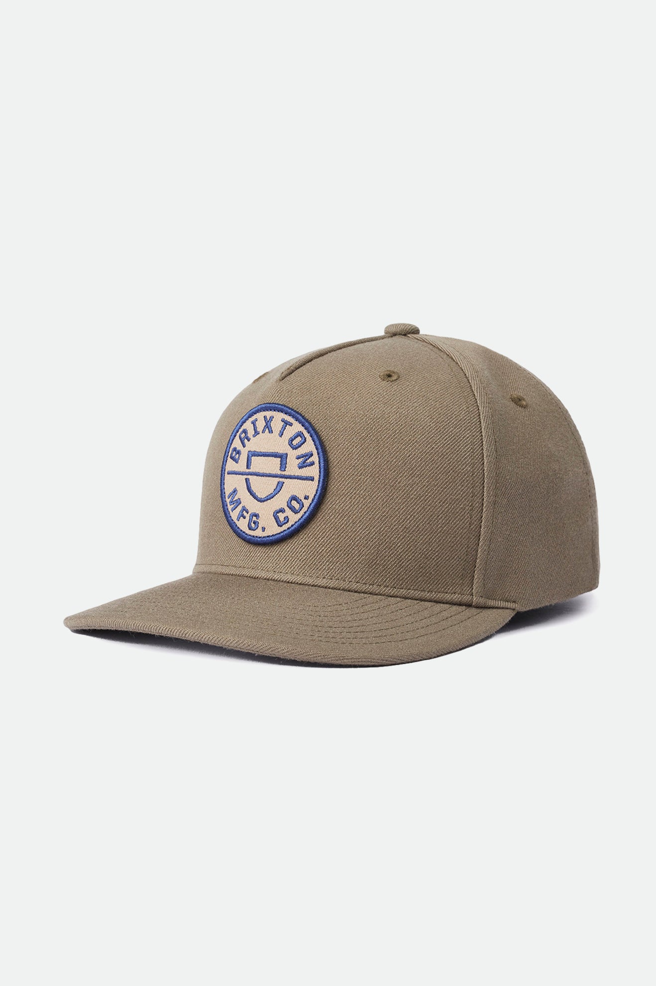 Brixton Crest C MP Caps Heren Olijfgroen | 507693CON