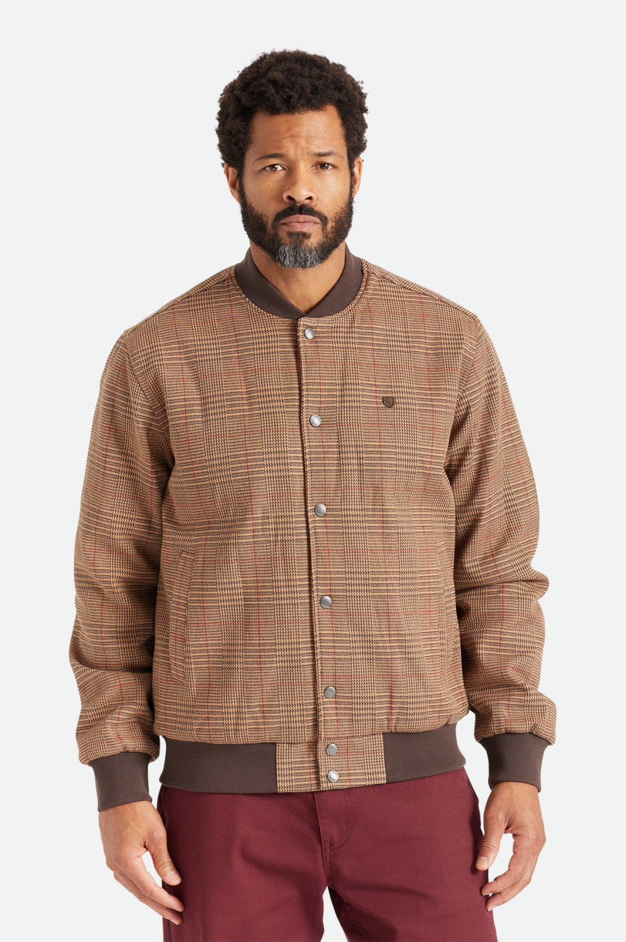 Brixton Dillinger Bomber Jassen Heren Bruin | 514273FSC