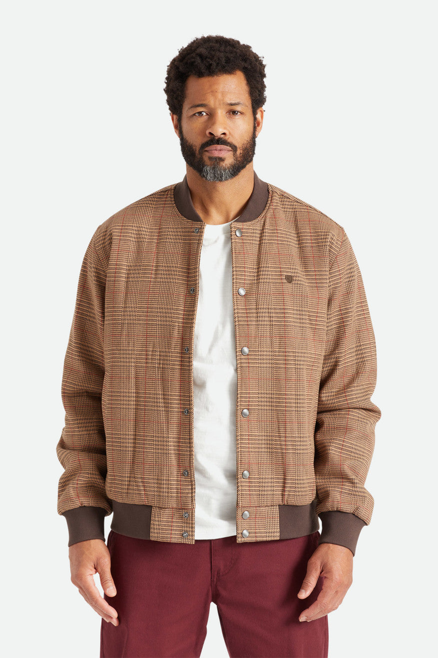 Brixton Dillinger Bomber Jassen Heren Bruin | 514273FSC