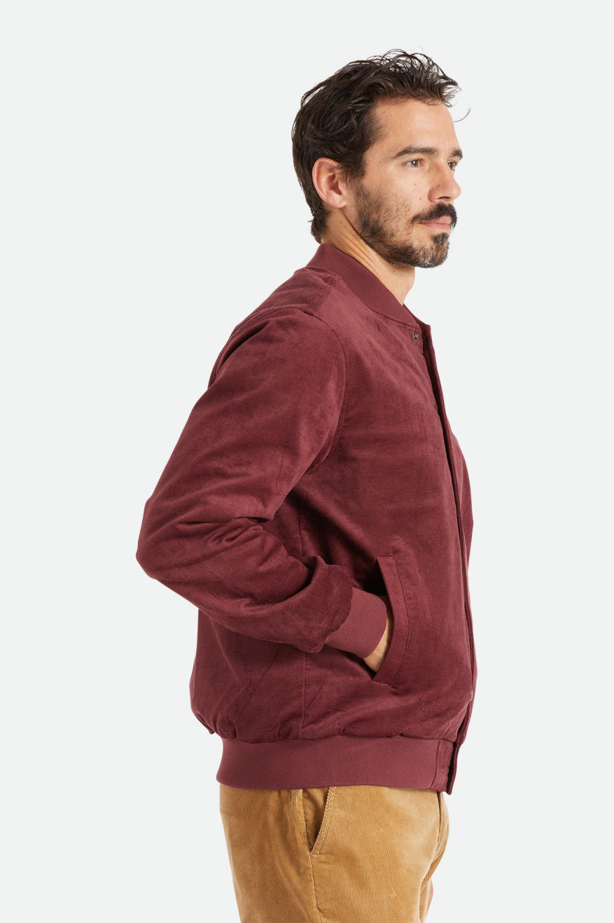 Brixton Dillinger Bomber Jassen Heren Rood | 937018CGV