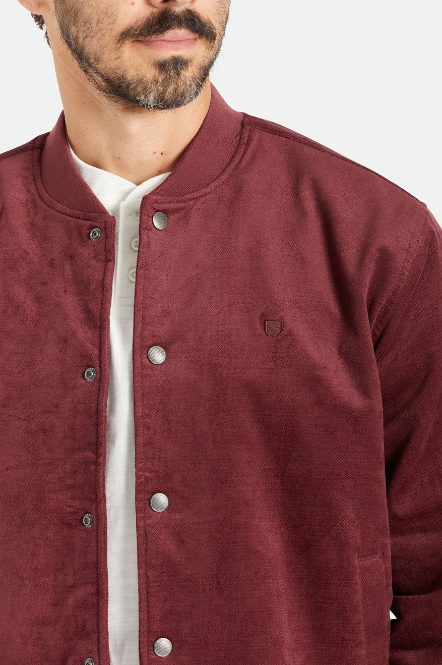 Brixton Dillinger Bomber Jassen Heren Rood | 937018CGV