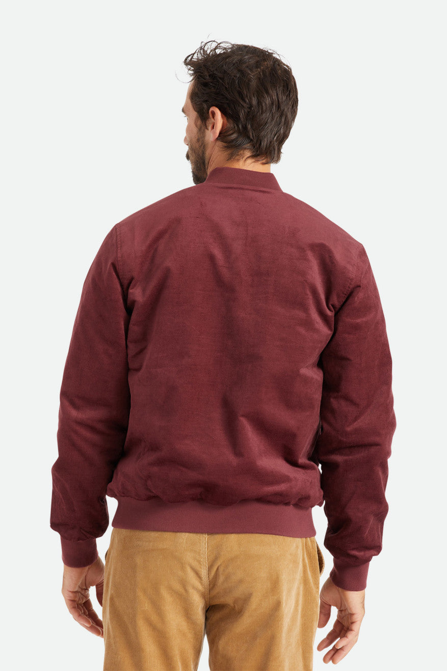 Brixton Dillinger Bomber Jassen Heren Rood | 937018CGV