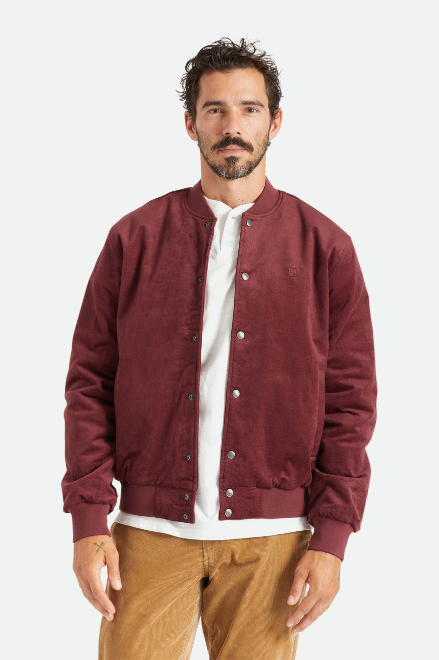 Brixton Dillinger Bomber Jassen Heren Rood | 937018CGV