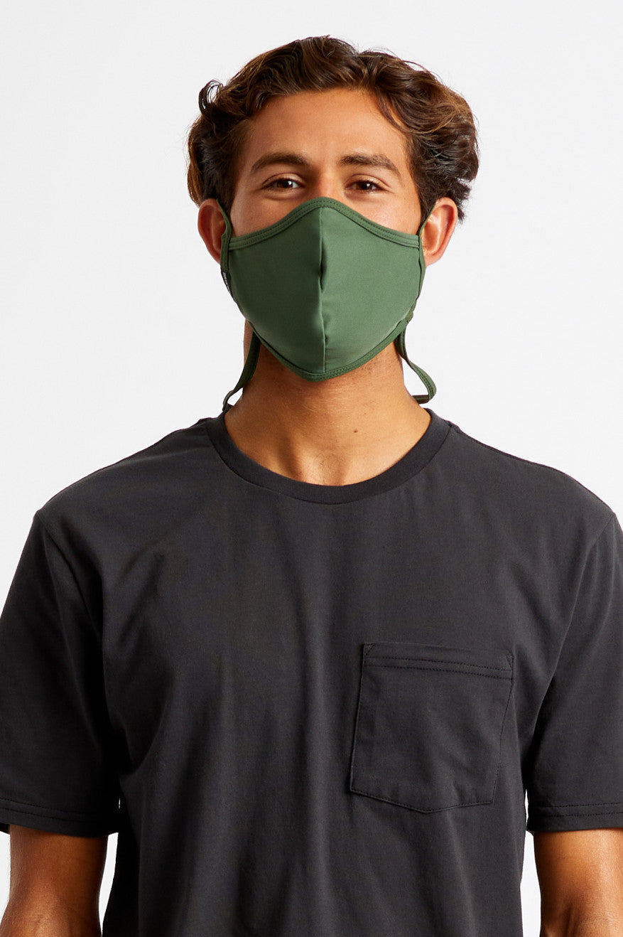 Brixton Everything Masker Unisex Olijfgroen Zwart | 948051NFA