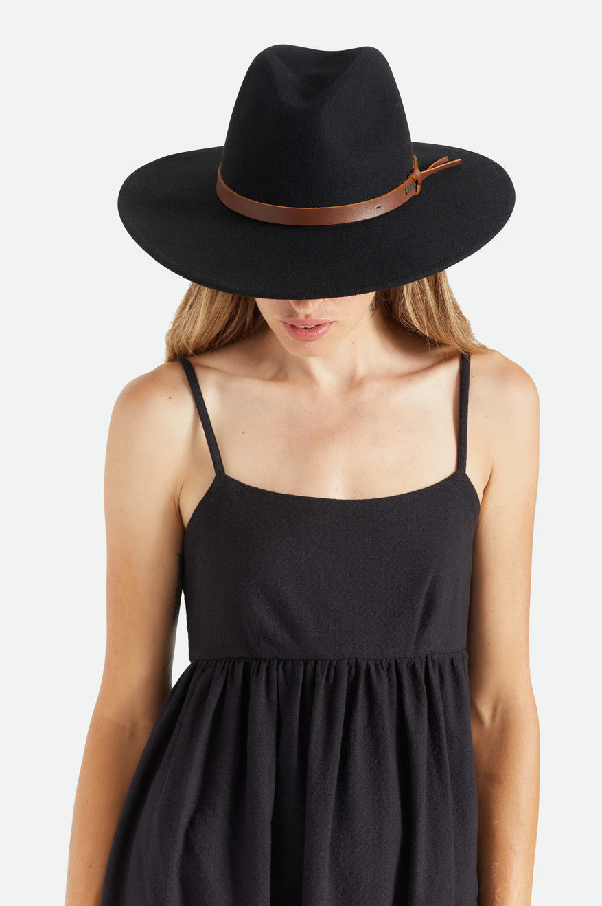 Brixton Field Proper Hat Hoeden Dames Zwart | 123487AZU