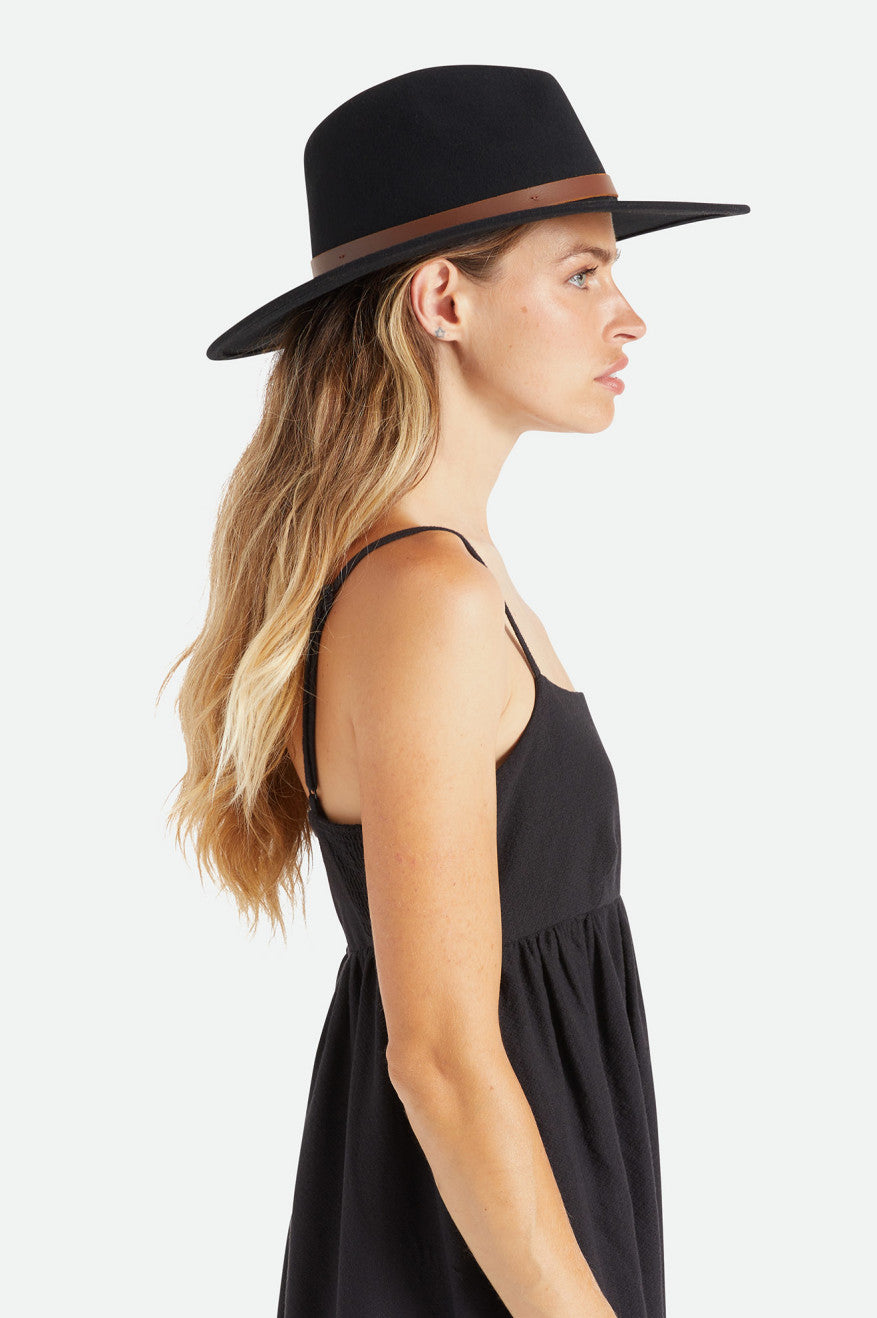 Brixton Field Proper Hat Hoeden Dames Zwart | 123487AZU