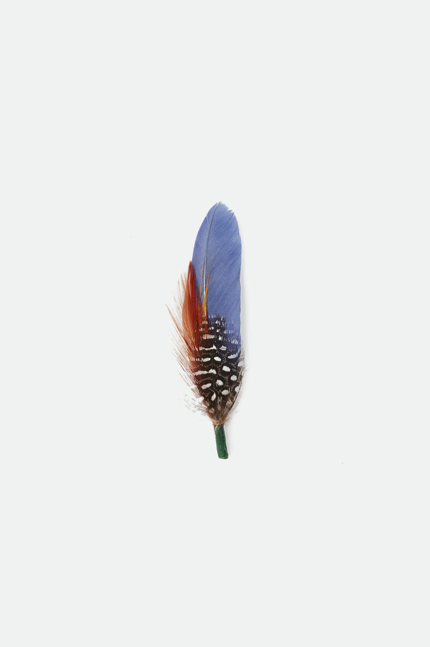 Brixton Frank Universal Hat Feather Accessoires Unisex Blauw | 780129NYJ