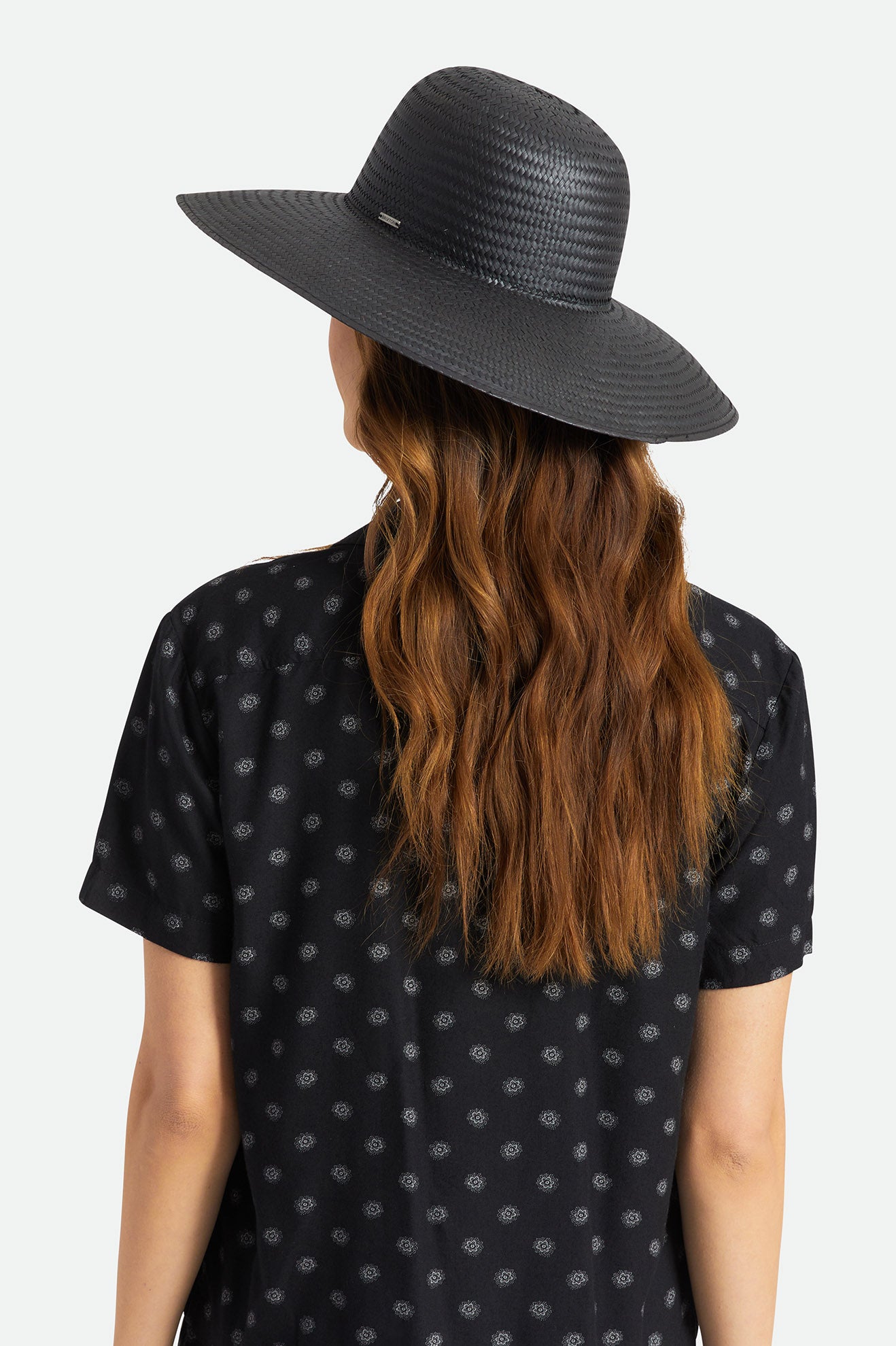 Brixton Janae Sun Hat Hoeden Dames Zwart | 798143VUN