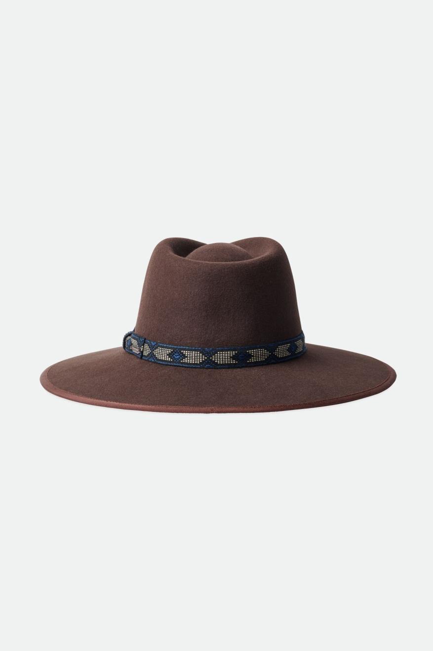 Brixton Jo Rancher Hat Hoeden Dames Diepbruin | 172069HCY