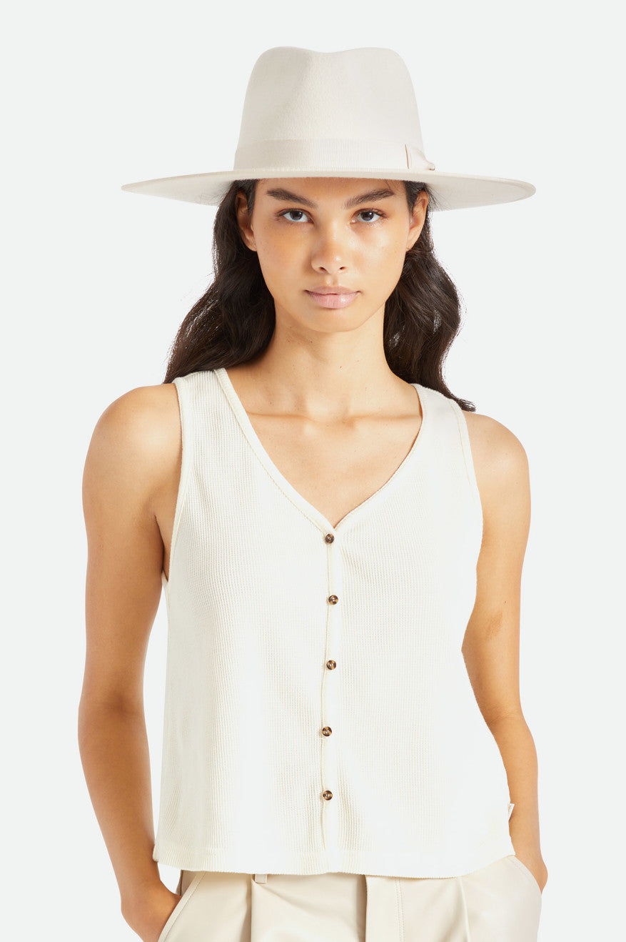 Brixton Jo Rancher Hat Hoeden Dames Wit | 204167XYE