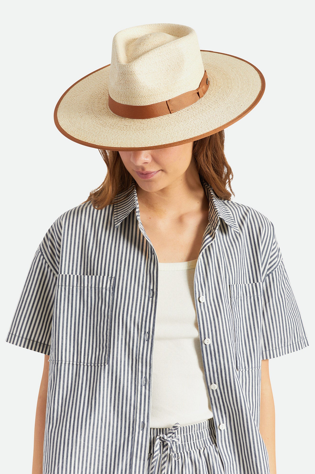 Brixton Jo Straw Rancher Hat Hoeden Dames Beige | 703512AGN