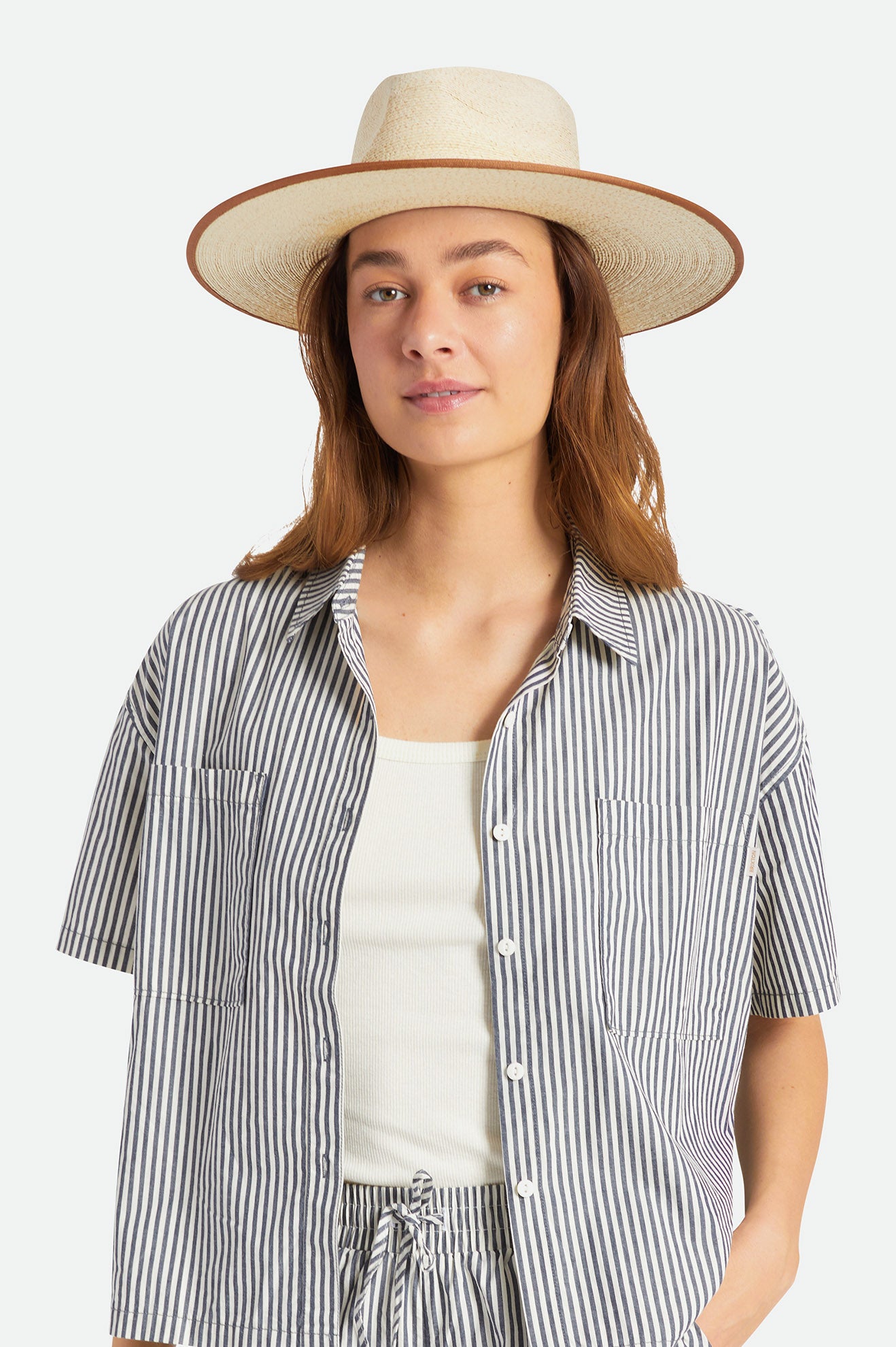 Brixton Jo Straw Rancher Hat Hoeden Dames Beige | 703512AGN