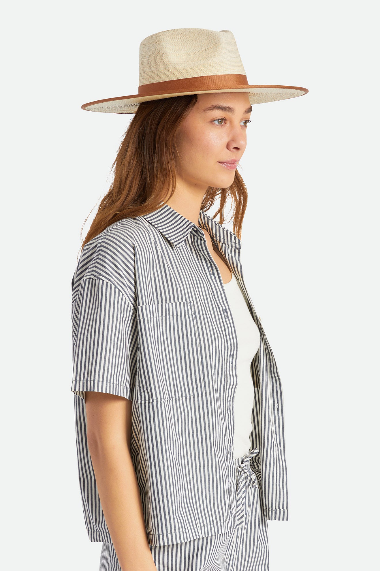 Brixton Jo Straw Rancher Hat Hoeden Dames Beige | 703512AGN