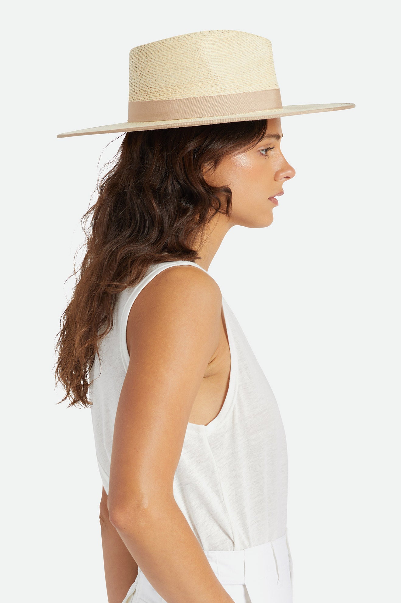 Brixton Jo Straw Rancher Hat Hoeden Dames Beige | 756308CDP