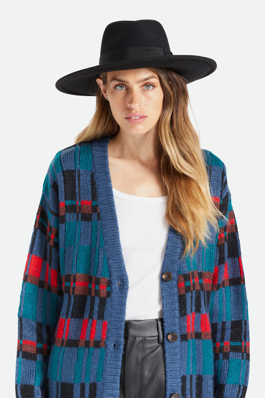 Brixton Joanna Felt Hat Hoeden Dames Zwart | 617238VQJ