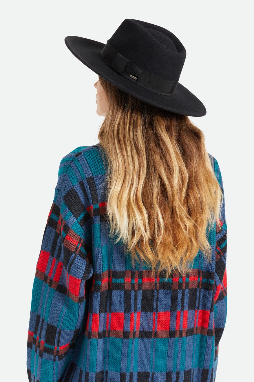 Brixton Joanna Felt Hat Hoeden Dames Zwart | 617238VQJ