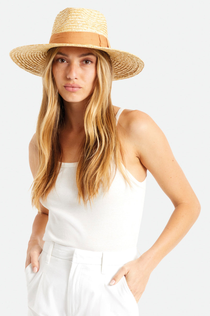 Brixton Joanna Hat Fedoras Dames Oranje | 035492MXG